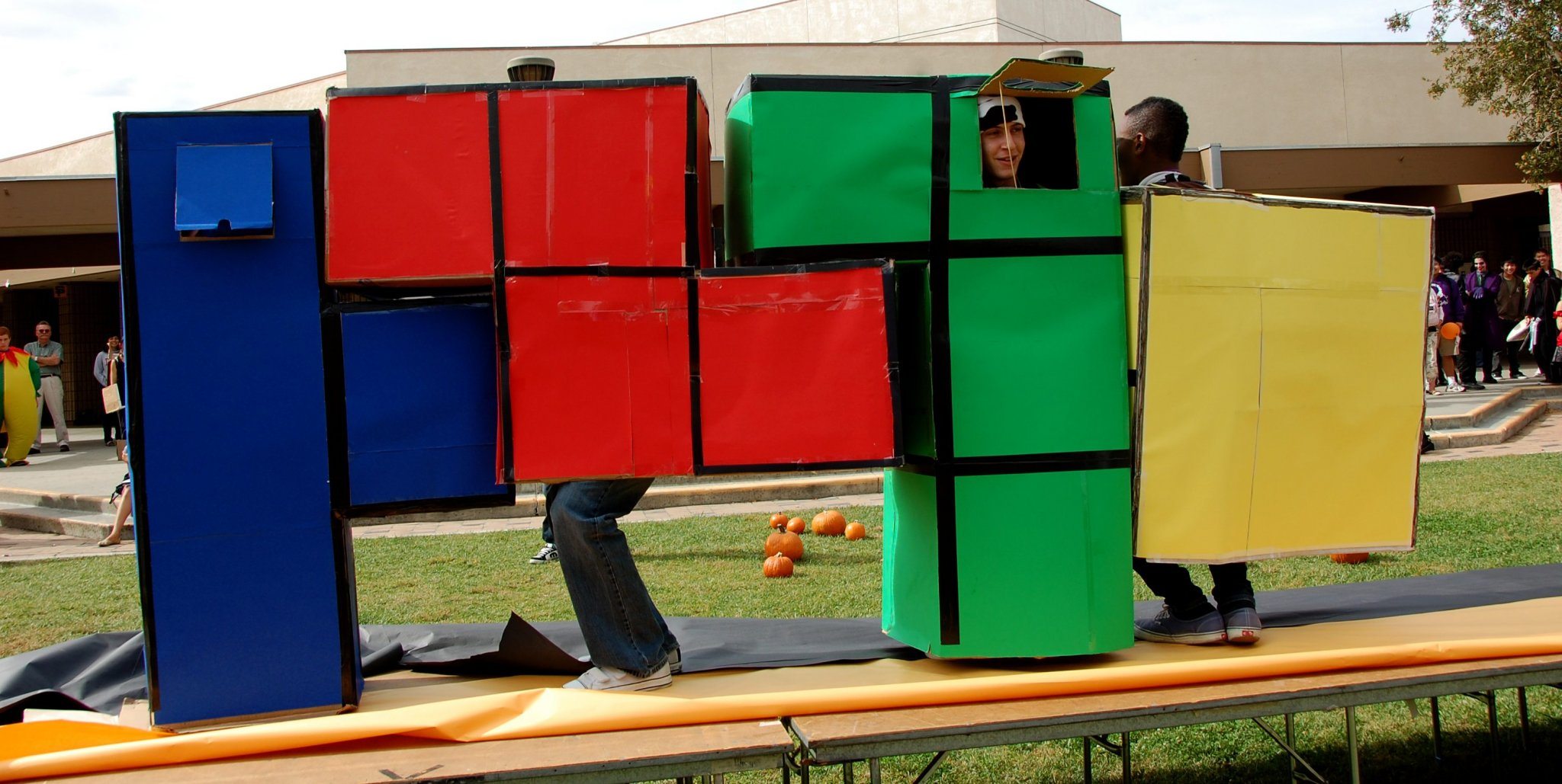 Tetris pieces Nerdy Halloween Costume